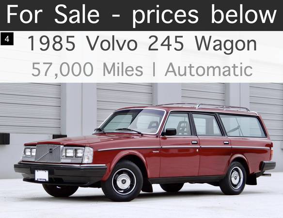 VOLVO 240 's / a P1800S - 245 sedan wagon p1800 p1800es 740 amazon 122 for sale in NEW YORK, NY – photo 8