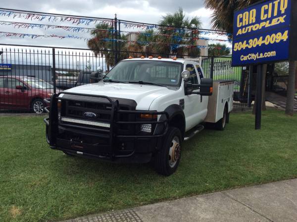 CLEAN CARFAX!!! 2009 Ford F450 Crew Cab 4x4 Utility **FREE... for sale in Metairie, LA – photo 3