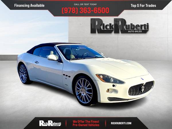 2010 Maserati GranTurismo Convertible FOR ONLY 752/mo! - cars & for sale in Fitchburg, MA