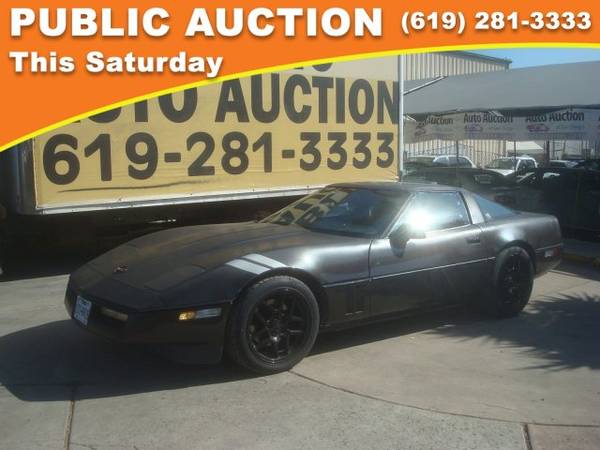 1989 Chevrolet Corvette Public Auction Opening Bid for sale in Mission Valley, CA