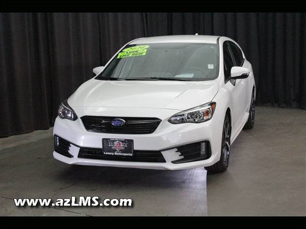 16022 - 2020 Subaru Impreza Sport CARFAX 1-Owner WHITE PEARL 20 for sale in Phoenix, AZ – photo 3