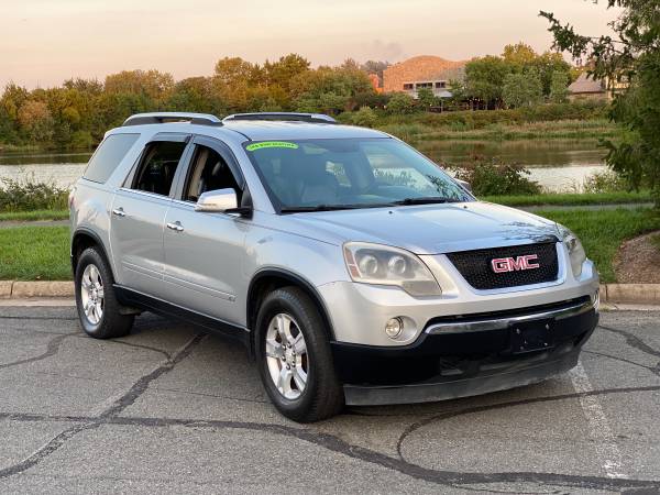 2009 GMC Acadia SLT-1, AWD, 3rd Row leather seats for sale in Leesburg, District Of Columbia