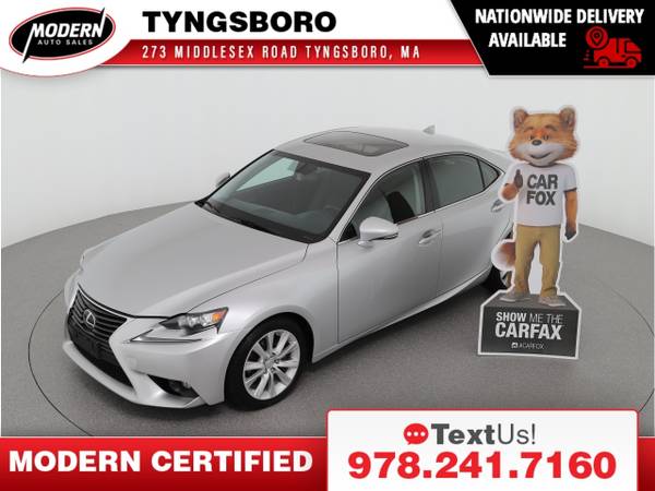2015 Lexus IS 250 - - by dealer - vehicle automotive for sale in Tyngsboro, NH
