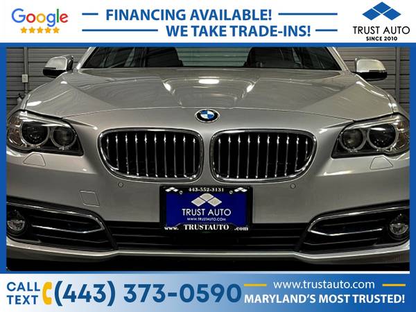2014 BMW 5 Series 550i Luxury Sport Sedan wExecutive Driver for sale in Sykesville, MD – photo 3