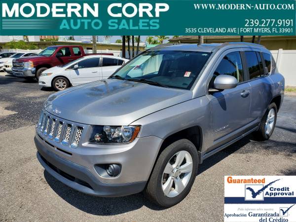 2014 JEEP COMPASS LATITUDE 4x4 - 85k mi - ECONOMICAL & SAFE AMERICAN for sale in Fort Myers, FL