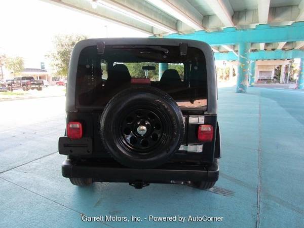 2002 Jeep Wrangler Sahara auto hard top cold air 4.0 6cyl for sale in New Smyrna Beach, FL – photo 4