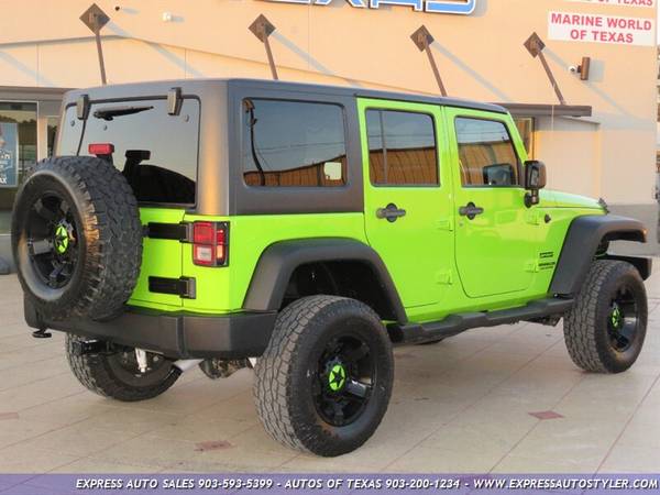 2013 JEEP WRANGLER UNLIMITED/4X4/CLEAN CARFAX/ BLUETOOTH/WE... for sale in Tyler, TX – photo 6