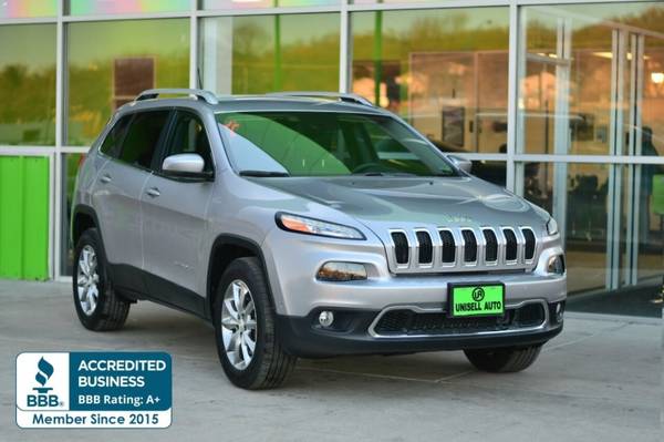 2018 Jeep Cherokee Limited 4x4 4dr SUV 40, 176 Miles for sale in Bellevue, NE