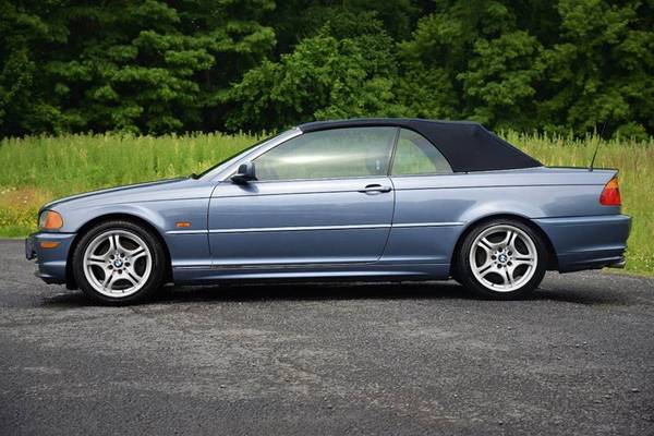 2001 BMW 330Ci 2dr Convertible! 6 Cyl Gray Leather Blue Exterior! #302 for sale in Glenmont, NY – photo 3