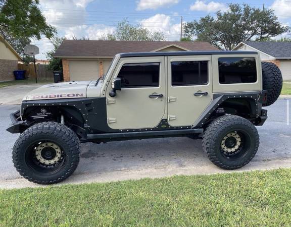 2017 Custom Jeep Wrangler Rubicon Unlimited ! make offer! - cars & for sale in McAllen, TX