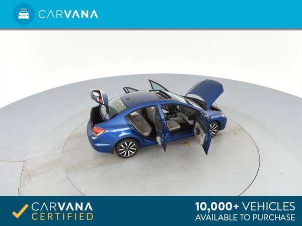 2015 Honda Civic EX-L Sedan 4D sedan BLUE - FINANCE ONLINE for sale in Atlanta, NC – photo 14