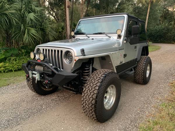 Over the top 2002 Jeep Wrangler TJ - cars & trucks - by owner -... for sale in Mims, FL – photo 2