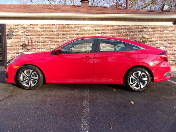 2017 Honda Civic LX, 27k Miles, Auto, Red/Black, 1 Owner, Nice!!! -... for sale in Franklin, ME – photo 6