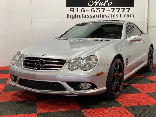 2007 MERCEDES-BENZ SL55 AMG HARDTOP CONVERTIBLE AVAILABLE FINANCING!! for sale in MATHER, CA – photo 6