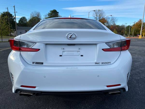 2017 Lexus RC 200t Base 2dr Coupe coupe White - cars & trucks - by... for sale in Fayetteville, AR – photo 7