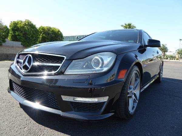 2012 MERCEDES-BENZ C63 AMG 2DR CPE C 63 AMG RWD with AMG MB-Tex seat... for sale in Phoenix, AZ – photo 12