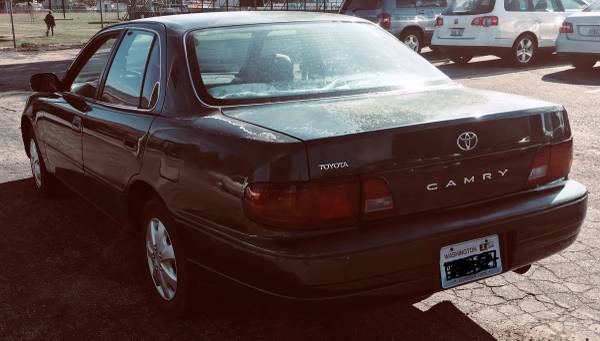 1996 Toyota Camry / Hooptie, 5spd man trans, 4 cyl 2.2l, 32+ mpg hwy for sale in Wenatchee, WA – photo 7