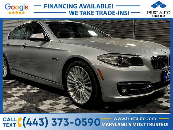 2014 BMW 5 Series 550i Luxury Sport Sedan wExecutive Driver for sale in Sykesville, MD – photo 4