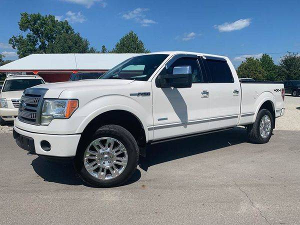 2012 Ford F-150 F150 F 150 Platinum 4x4 4dr SuperCrew Styleside 5.5... for sale in Logan, OH