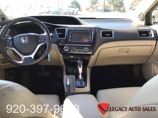 2013 HONDA CIVIC EXL - cars & trucks - by dealer - vehicle... for sale in Jefferson, WI – photo 9