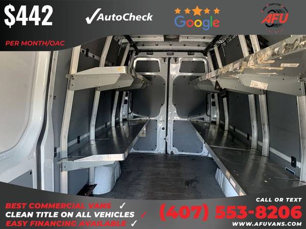 442/mo - 2012 Mercedes-Benz Sprinter 2500 Cargo Extended w170 w 170 for sale in Kissimmee, FL – photo 13