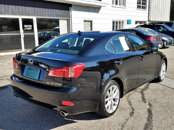 2013 Lexus IS-250 AWD, 78K, V6, Auto, 6 CD, Leather, Roof, Bluetooth! for sale in Belmont, VT – photo 3