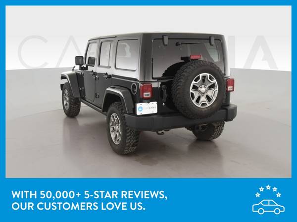 2013 Jeep Wrangler Unlimited Rubicon Sport Utility 4D suv Black for sale in San Marcos, TX – photo 6