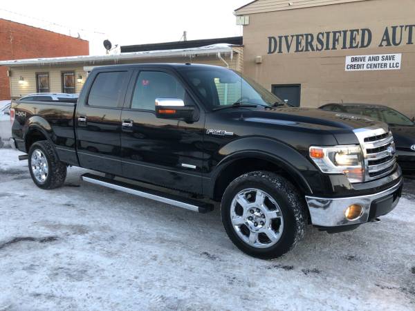 2013 Ford F-150 SuperCrew 157 Lariat Crew Pickup 4x4 4WD F150 Truck for sale in Cleveland, OH – photo 3
