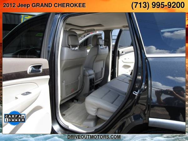 2012 JEEP GRAND CHEROKEE - cars & trucks - by dealer - vehicle... for sale in Houston, TX – photo 17