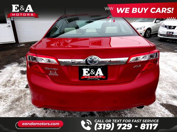 2013 Toyota Camry XLE - - by dealer - vehicle for sale in Waterloo, IA – photo 5