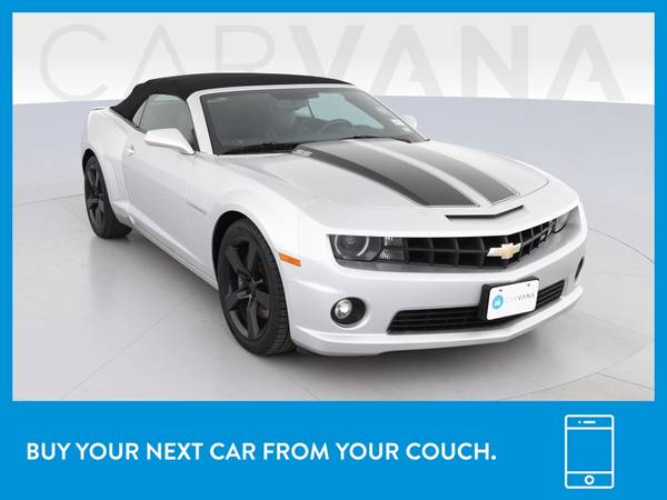 2011 Chevy Chevrolet Camaro SS Convertible 2D Convertible Silver for sale in Lansing, MI – photo 12