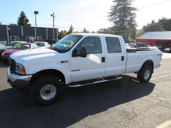 2001 *Ford* F-350 SD XLT Crew Cab Long Bed 4WD !7.3 LITER POWERSTROKE! for sale in Portland, OR