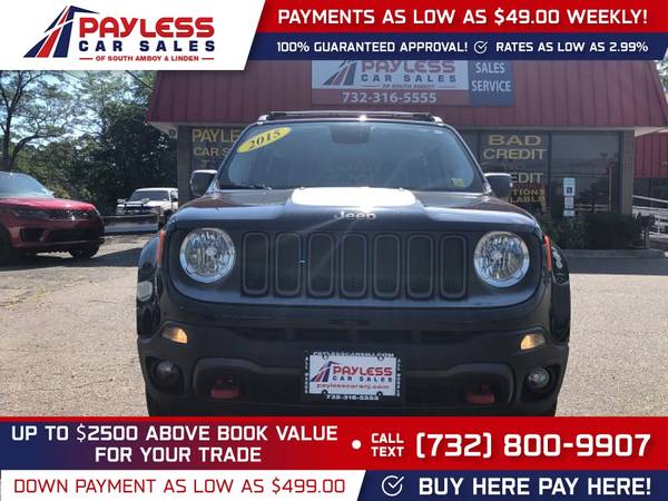 2015 Jeep Renegade Trailhawk FOR ONLY 352/mo! - - by for sale in south amboy, NJ – photo 3
