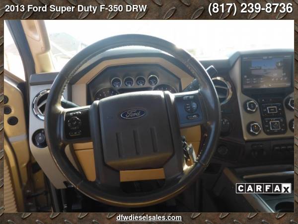 2013 Ford F 350 DRW 4WD Crew Cab Lariat DIESEL 100K MILES... for sale in Lewisville, TX – photo 13