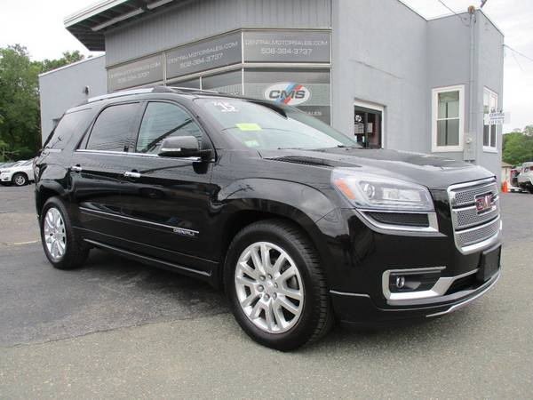 2015 *GMC* *Acadia* *AWD 4dr Denali* Carbon Black Me for sale in Wrentham, MA