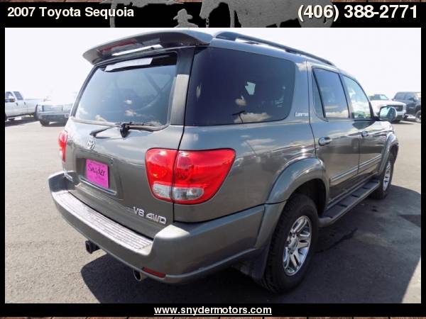 2007 Toyota Sequoia Limited, 1 OWNER, SUPER CLEAN, 4X4, LOADED for sale in Belgrade, MT – photo 5