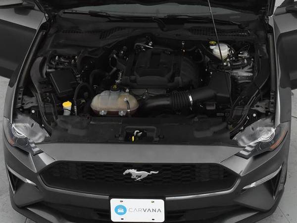 2018 Ford Mustang EcoBoost Premium Convertible 2D Convertible Dk. Gray for sale in Covington, OH – photo 4