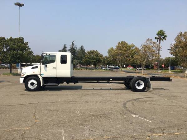 2012 HINO 268A 6 SEATER CREWCAB PTO READY CAB & CHASSIS **118k... for sale in Fairfield, WA – photo 3