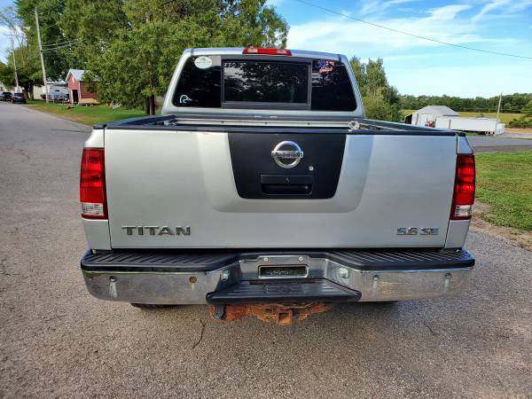2006 NISSAN TITAN LE CREW CAB! 4X4! SOLID TRUCK RUNS GOOD New tires! for sale in Lisbon, NY – photo 8