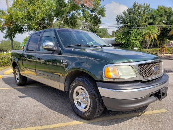 2002 FORD F150 CREW CAB XLT for sale in Pinellas Park, FL