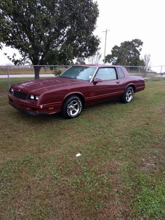 1987 cheverolet chevy monte carlo True SS automatic for sale in Highlandville, MO