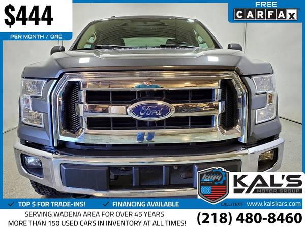 444/mo - 2015 Ford F150 F 150 F-150 XLT 4x4SuperCab 65 ft SB - cars for sale in Wadena, ND – photo 3