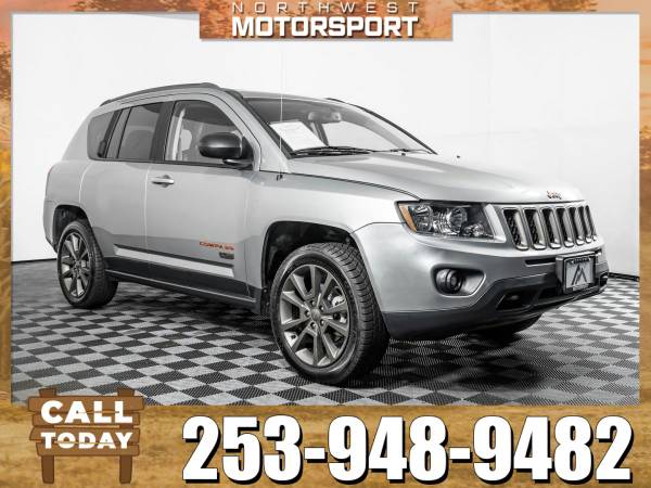 *LEATHER* 2016 *Jeep Compass* Sport 75th Anniversary 4x4 for sale in PUYALLUP, WA