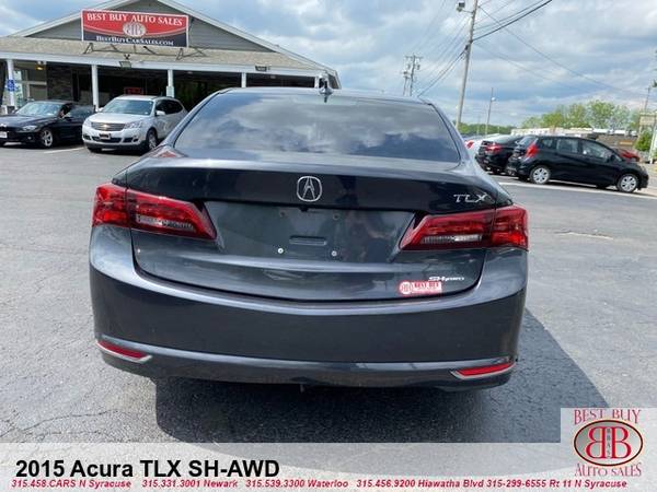 2015 ACURA TLX SH-AWD Everyone approved - - by dealer for sale in Waterloo, NY – photo 3
