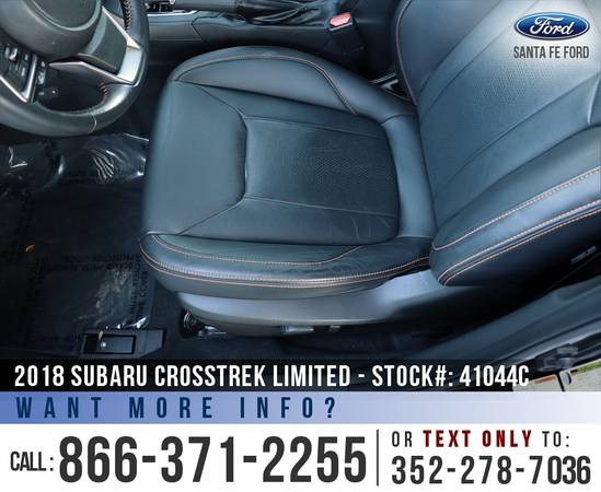 2018 SUBARU CROSSTREK LIMITED Push to Start, Leather Seats for sale in Alachua, FL – photo 14