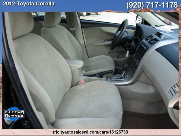2012 TOYOTA COROLLA LE 4DR SEDAN 4A Family owned since 1971 - cars & for sale in MENASHA, WI – photo 20