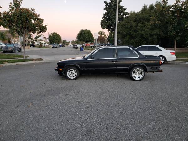 1985 BMW 325e E30 - cars & trucks - by owner - vehicle automotive sale for sale in Montclair, CA
