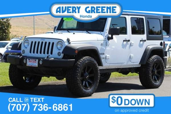 *2018* *Jeep* *Wrangler JK Unlimited* *Sport* for sale in Vallejo, CA – photo 13