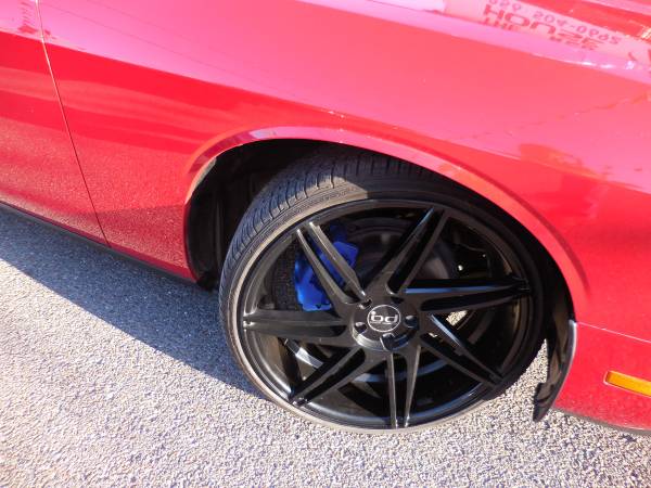 2012 DODGE CHALLENGER SXT AUT CANDY RED,STRIPES SPORTY !!!!! for sale in Brownsville, TX – photo 13