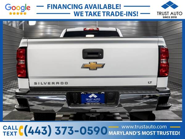 2018 Chevrolet Silverado 2500HD LT Crew Cab 8FT Long Bed 6-Pass for sale in Sykesville, MD – photo 6